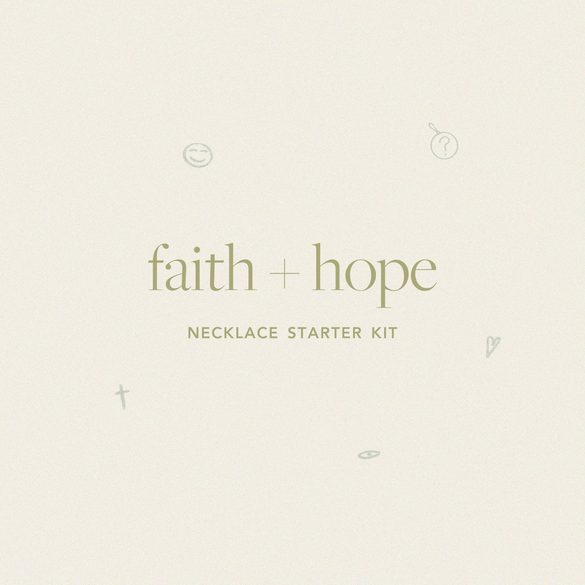 Faith + Hope Necklace Starter Kit 4 Faith + Hope Necklace Starter Kit - Image 2