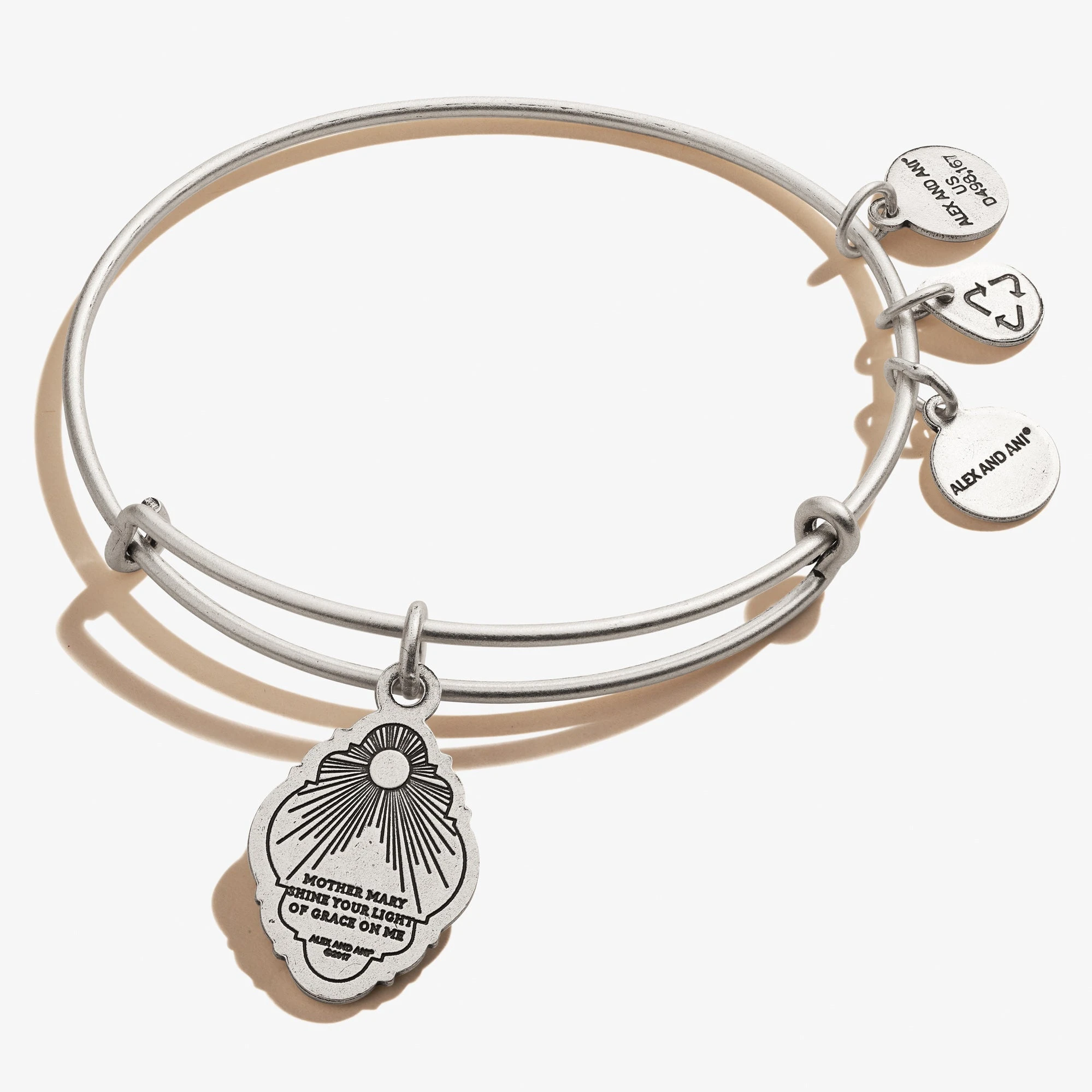 Mother Mary Charm Bangle 4 Mother Mary Charm Bangle - Image 2