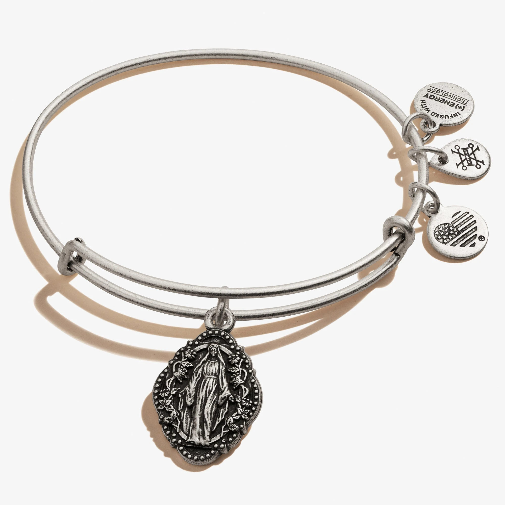 Mother Mary Charm Bangle 3 Mother Mary Charm Bangle
