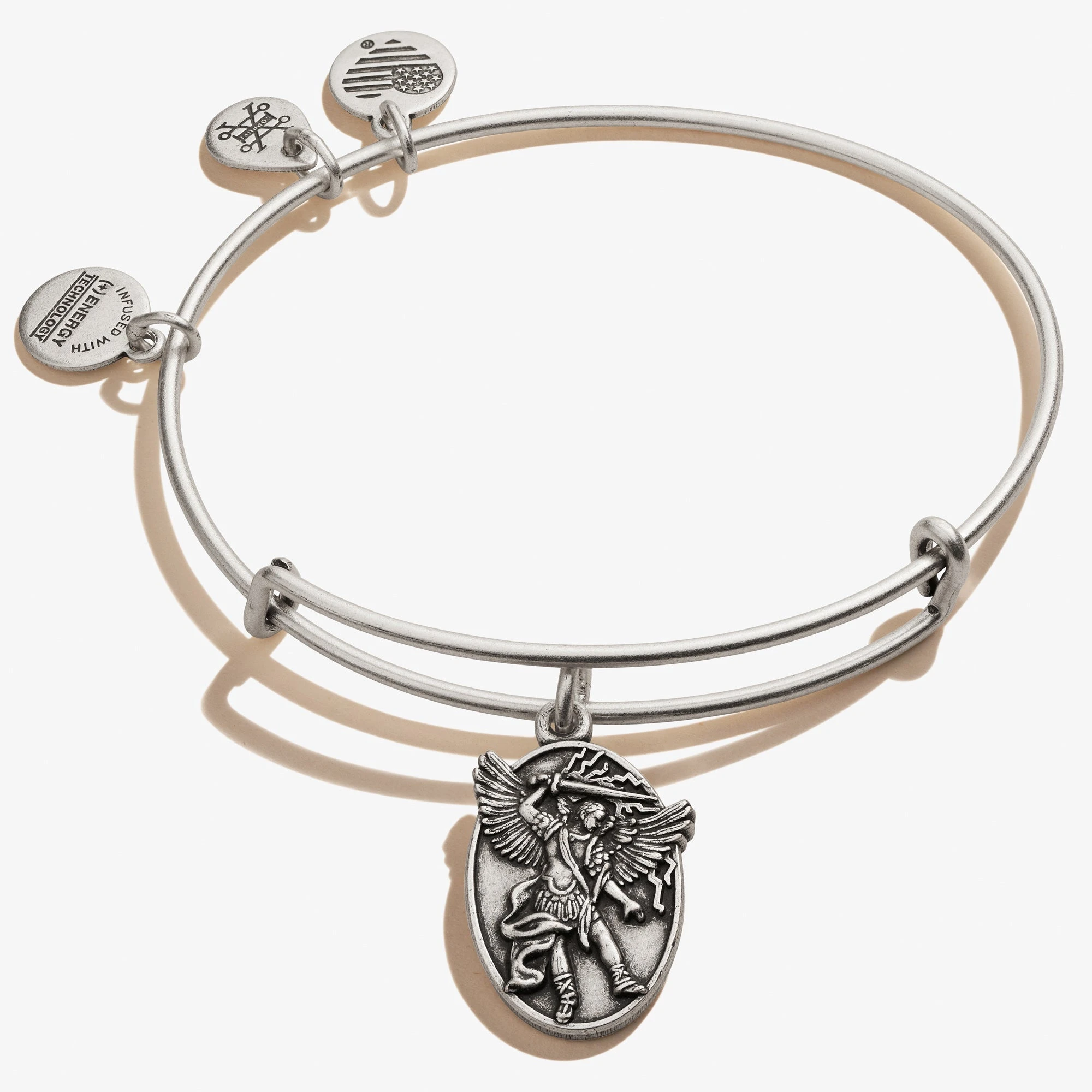 Archangel Michael Charm Bangle 3 Archangel Michael Charm Bangle