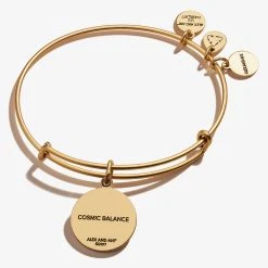 Cosmic Balance II Charm Bangle -Alex And Ani Bracelets Shop A17EBCBRG BACK