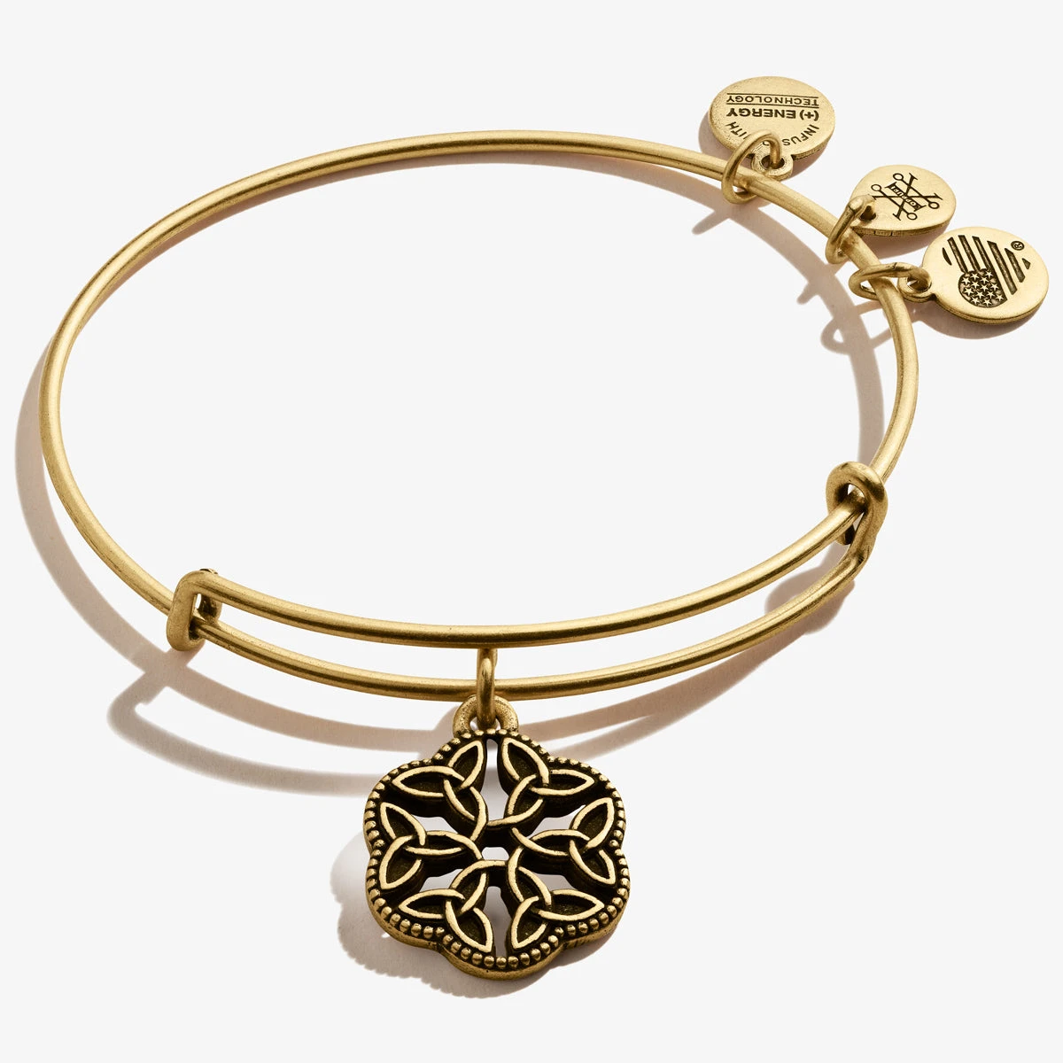 Endless Knot Charm Bangle 4 Endless Knot Charm Bangle - Image 2