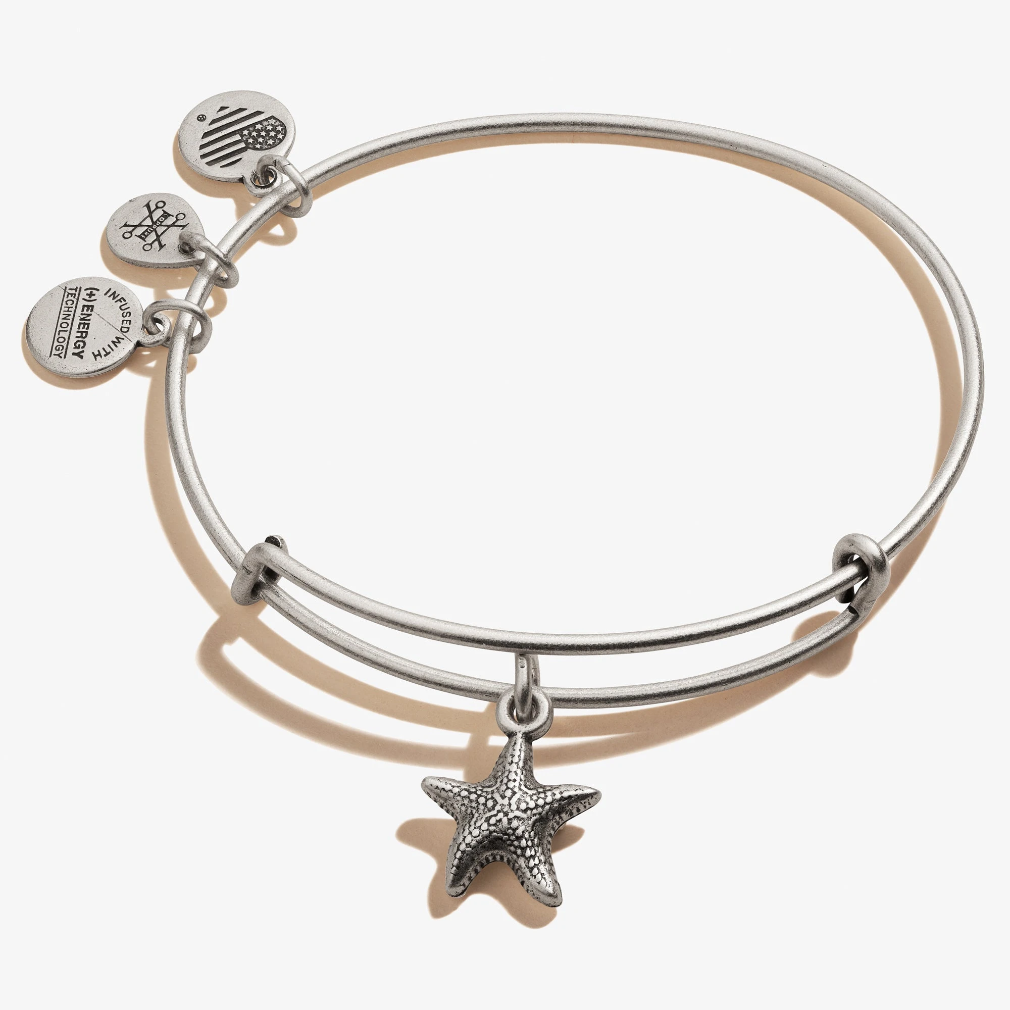 Starfish Charm Bangle 3 Starfish Charm Bangle