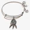 Dreamcatcher Charm Bangle -Alex And Ani Bracelets Shop A18EBDC02RS FRONT
