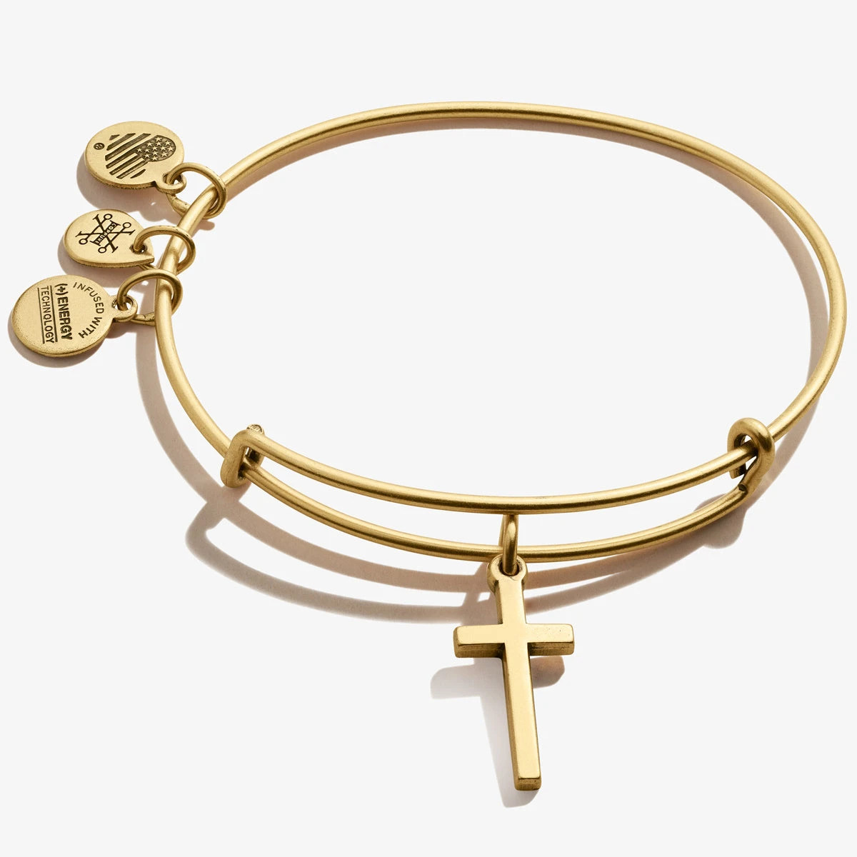Cross Charm Bangle 5 Cross Charm Bangle - Image 3