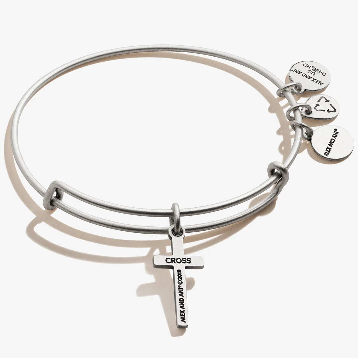 Cross Charm Bangle 4 Cross Charm Bangle - Image 2