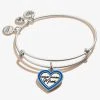 U.S. Coast Guard Mom Charm Bangle -Alex And Ani Bracelets Shop A19EBMIL03RS FRONT