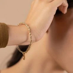 Majesty Metal Beaded Bangle -Alex And Ani Bracelets Shop A20EBBEAD04SG MAJESTYMETAL EWB SG