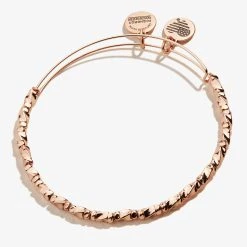 Majesty Metal Beaded Bangle -Alex And Ani Bracelets Shop A20EBBEAD04SR FRONT