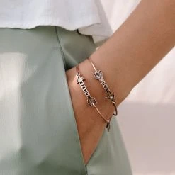 Best Friends Arrow Charm Bangles, Set Of 2 -Alex And Ani Bracelets Shop A20EBBFSETRAR