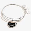 'Caffeine Queen' Coffee Mug Charm Bangle, Color -Alex And Ani Bracelets Shop A20EBCQSS FRONT