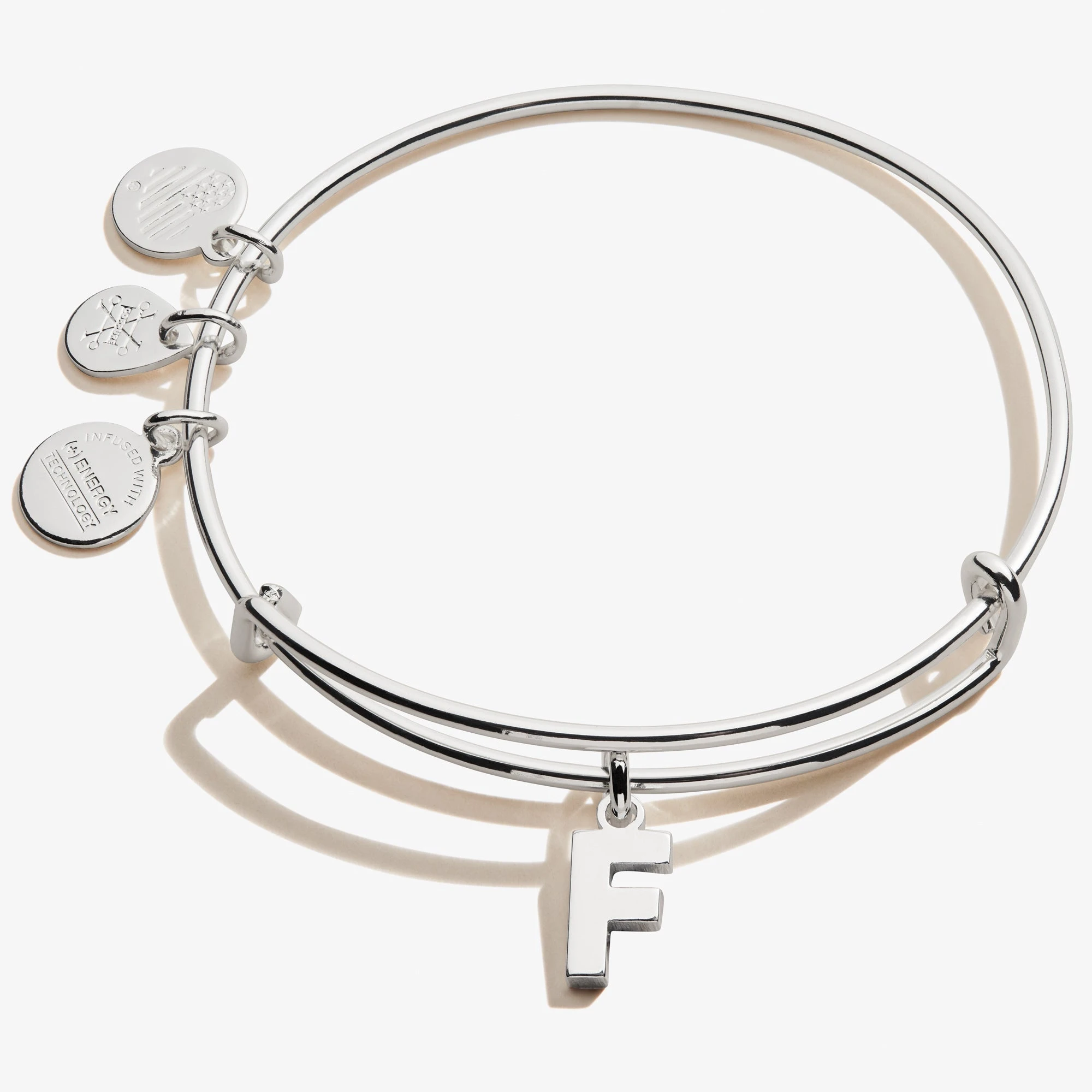 Initial F Charm Bangle 3 Initial F Charm Bangle