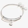 Initial G Charm Bangle -Alex And Ani Bracelets Shop A20EBINT07SS FRONT