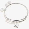 Initial M Charm Bangle 1 Initial M Charm Bangle -Alex And Ani Bracelets Shop A20EBINT13SS FRONT