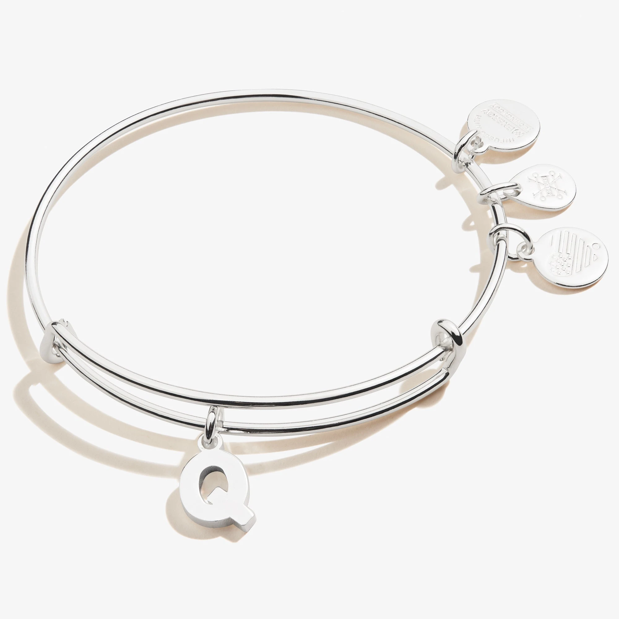 Initial Q Charm Bangle 3 Initial Q Charm Bangle