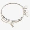 Initial Y Charm Bangle -Alex And Ani Bracelets Shop A20EBINT25SS FRONT