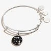 Aries Zodiac Charm Bangle, Color 2 Aries Zodiac Charm Bangle, Color -Alex And Ani Bracelets Shop A20EBZOD04SS FRONT V2