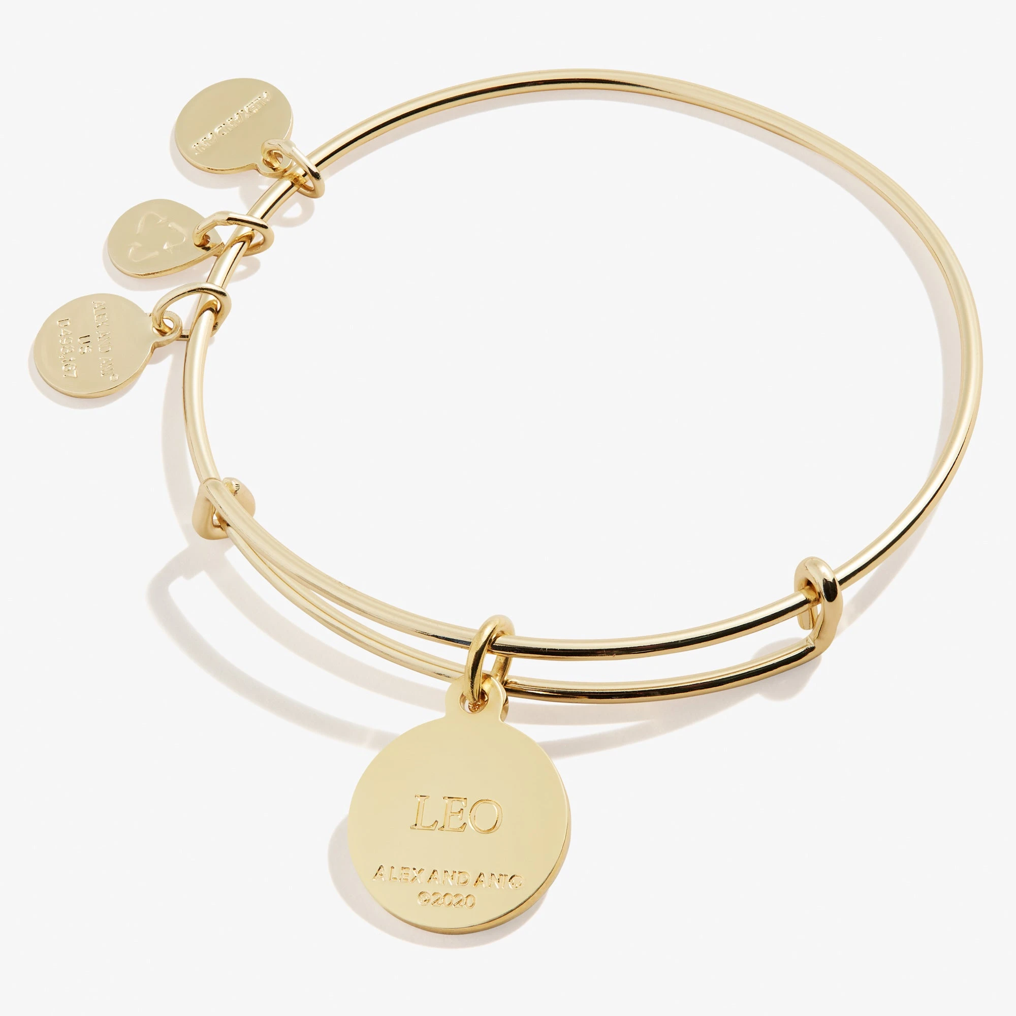 Leo Zodiac Charm Bangle, Color 9 Leo Zodiac Charm Bangle, Color - Image 7