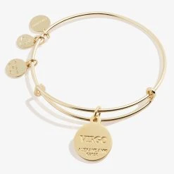 Virgo Zodiac Charm Bangle, Color 16 Virgo Zodiac Charm Bangle, Color -Alex And Ani Bracelets Shop A20EBZOD09SG BACK