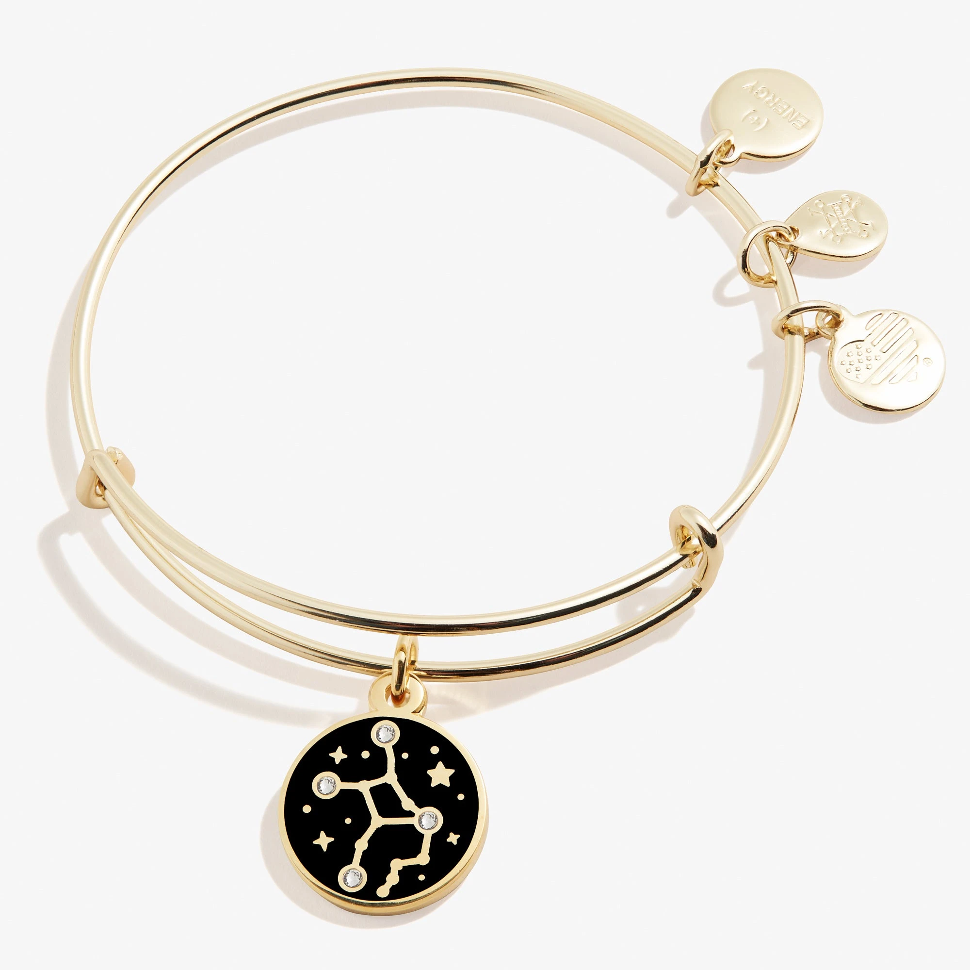 Virgo Zodiac Charm Bangle, Color 7 Virgo Zodiac Charm Bangle, Color - Image 5
