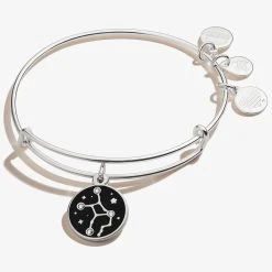 Virgo Zodiac Charm Bangle, Color