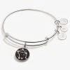 Libra Zodiac Charm Bangle, Color -Alex And Ani Bracelets Shop A20EBZOD10SS FRONT