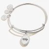 Wife, 'The One I Love Forever' Charm Bangle -Alex And Ani Bracelets Shop A21BILY12SAS FRONT