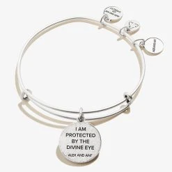 Evil Eye + Sodalite Charm Bangle -Alex And Ani Bracelets Shop A21EBEERS BACK