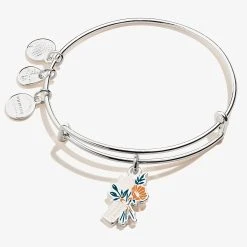 'Thanks A Bunch' Charm Bangle -Alex And Ani Bracelets Shop A21EBTYSS FRONT