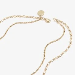 Promise Bow Layered Necklace 7 Promise Bow Layered Necklace -Alex And Ani Bracelets Shop A21ENBOWSG BACK