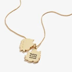 Buttercup Flower Mantra Charm Necklace 16 Buttercup Flower Mantra Charm Necklace -Alex And Ani Bracelets Shop A21ENCUPSG ALT