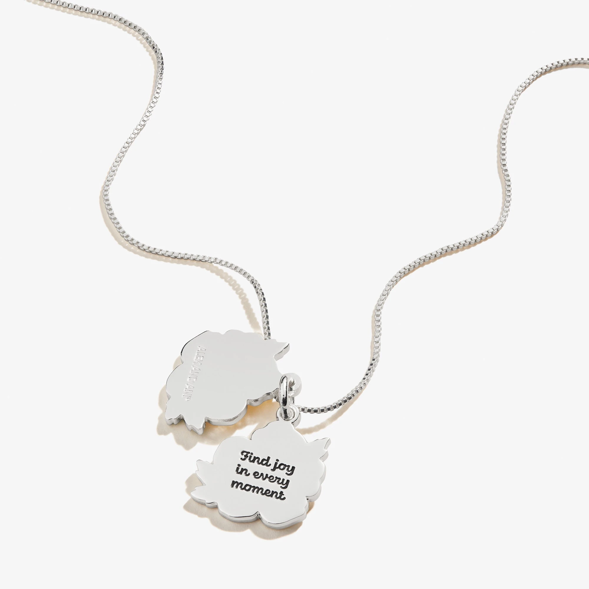 Buttercup Flower Mantra Charm Necklace 5 Buttercup Flower Mantra Charm Necklace - Image 3