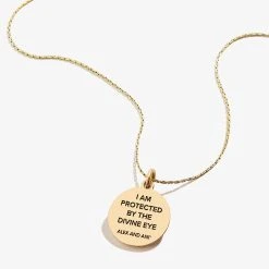 Evil Eye Necklace, Sodalite Gemstone 15 Evil Eye Necklace, Sodalite Gemstone -Alex And Ani Bracelets Shop A21ENEERG FRONT2