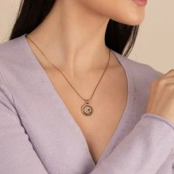 Crescent Moon Necklace 17 Crescent Moon Necklace -Alex And Ani Bracelets Shop A21ENMOONRG ECOMM ALTS