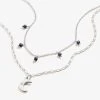 Crescent Moon Layered Necklace -Alex And Ani Bracelets Shop A21ENWISSS FRONT