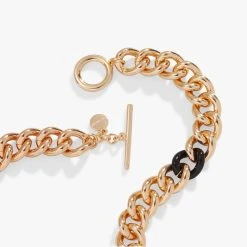 Color Block Chain Necklace, Black -Alex And Ani Bracelets Shop A22BLCONKSG 3