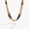 Color Block Chain Necklace, Black 1 Color Block Chain Necklace, Black -Alex And Ani Bracelets Shop A22BLCONKSG 4