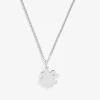Engravable Four-Leaf Clover Necklace, 21" 1 Engravable Four-Leaf Clover Necklace, 21" -Alex And Ani Bracelets Shop AA611822NKSS