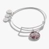 'Sweatpants + Coffee Kind Of Day' Charm Bangle Bracelet 1 'Sweatpants + Coffee Kind Of Day' Charm Bangle Bracelet -Alex And Ani Bracelets Shop AA716022SS FRONT