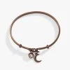 Moon Duo Clip Bangle -Alex And Ani Bracelets Shop AA736423SC1
