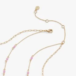 Delicate Butterfly Necklace, Reconstituted Pink Agate -Alex And Ani Bracelets Shop AA7516PA23SG 2