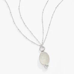 Festival Moon And Star Adjustable Necklace -Alex And Ani Bracelets Shop AA758823SS3