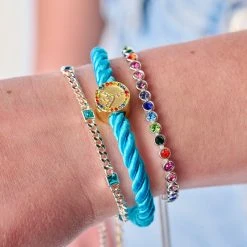 Multicolor Peace Adjustable Cord Bracelet -Alex And Ani Bracelets Shop AA759323SG 1387