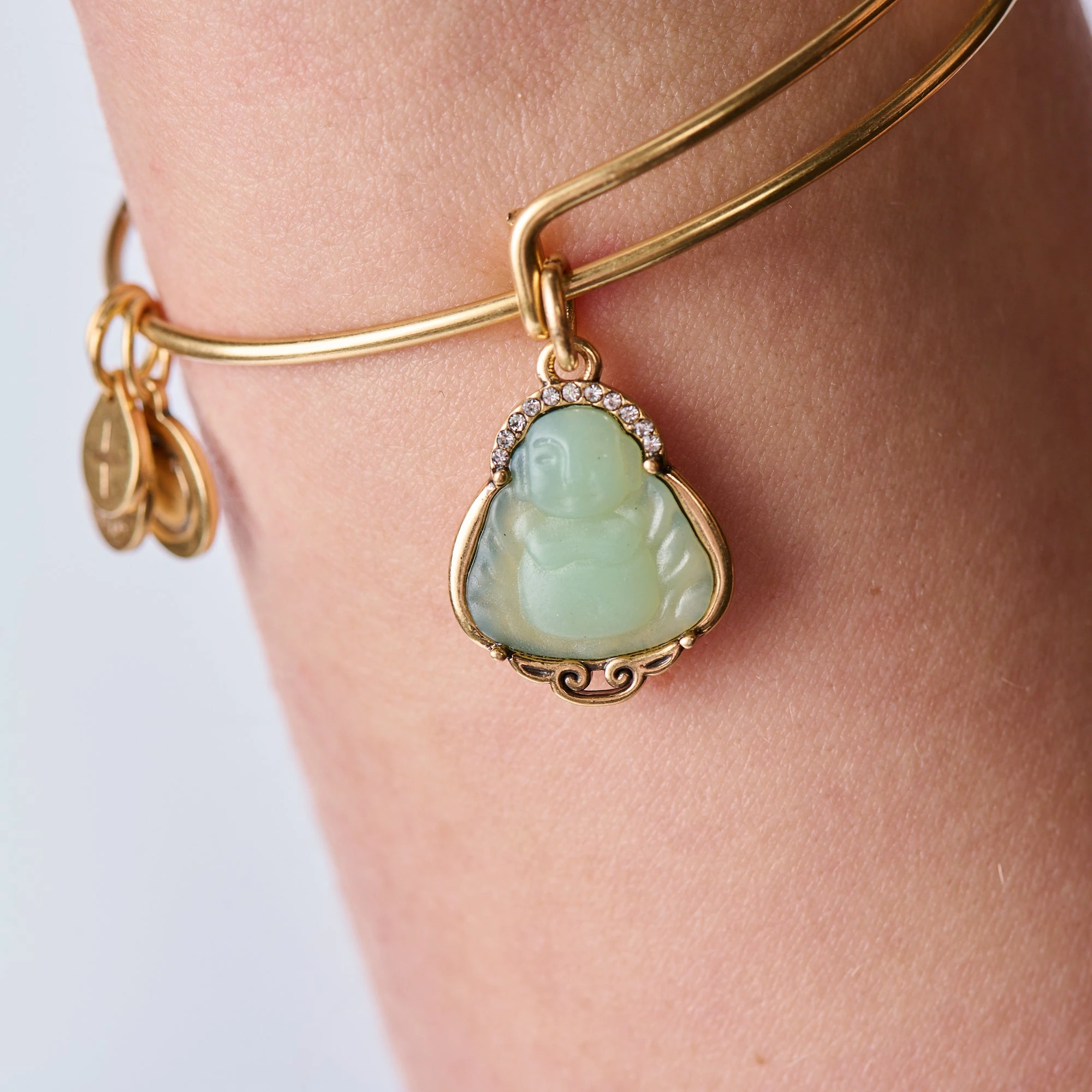 Buddha Charm Bangle 4 Buddha Charm Bangle - Image 2