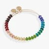 Rainbow Beaded Bangle 2 Rainbow Beaded Bangle -Alex And Ani Bracelets Shop AA767423SG1