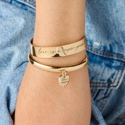 Love Is A Superpower Charm Cuff Bracelet -Alex And Ani Bracelets Shop AA770423SG AA770523SG on model 1121x1121 9f6846d