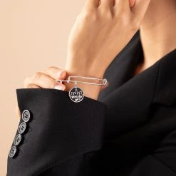 Gossip Girl Logo Charm Bangle 7 Gossip Girl Logo Charm Bangle -Alex And Ani Bracelets Shop AS20EBGG01SS COLORINFUSION GOSSIPGIRL EWB SS