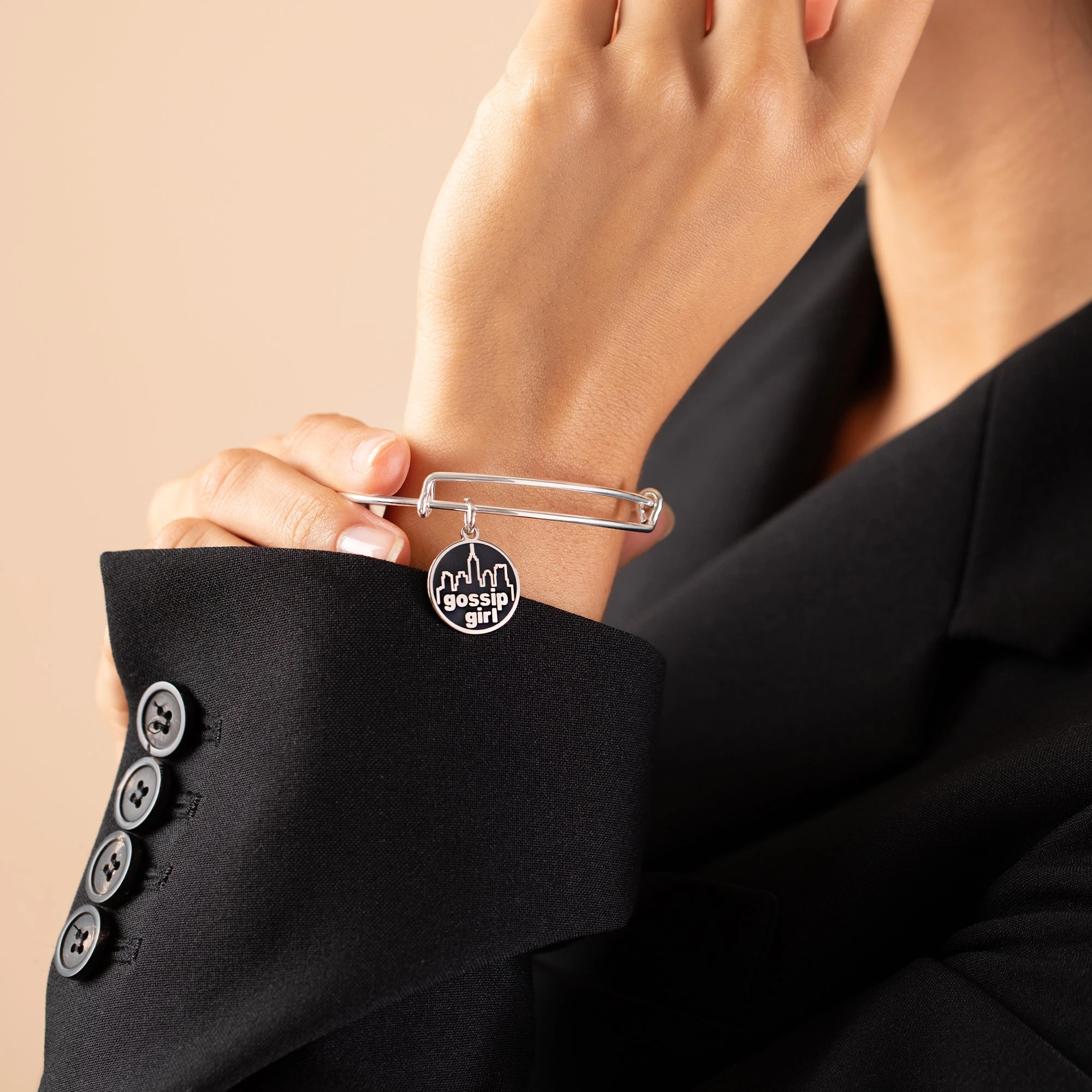 Gossip Girl Logo Charm Bangle 5 Gossip Girl Logo Charm Bangle - Image 3