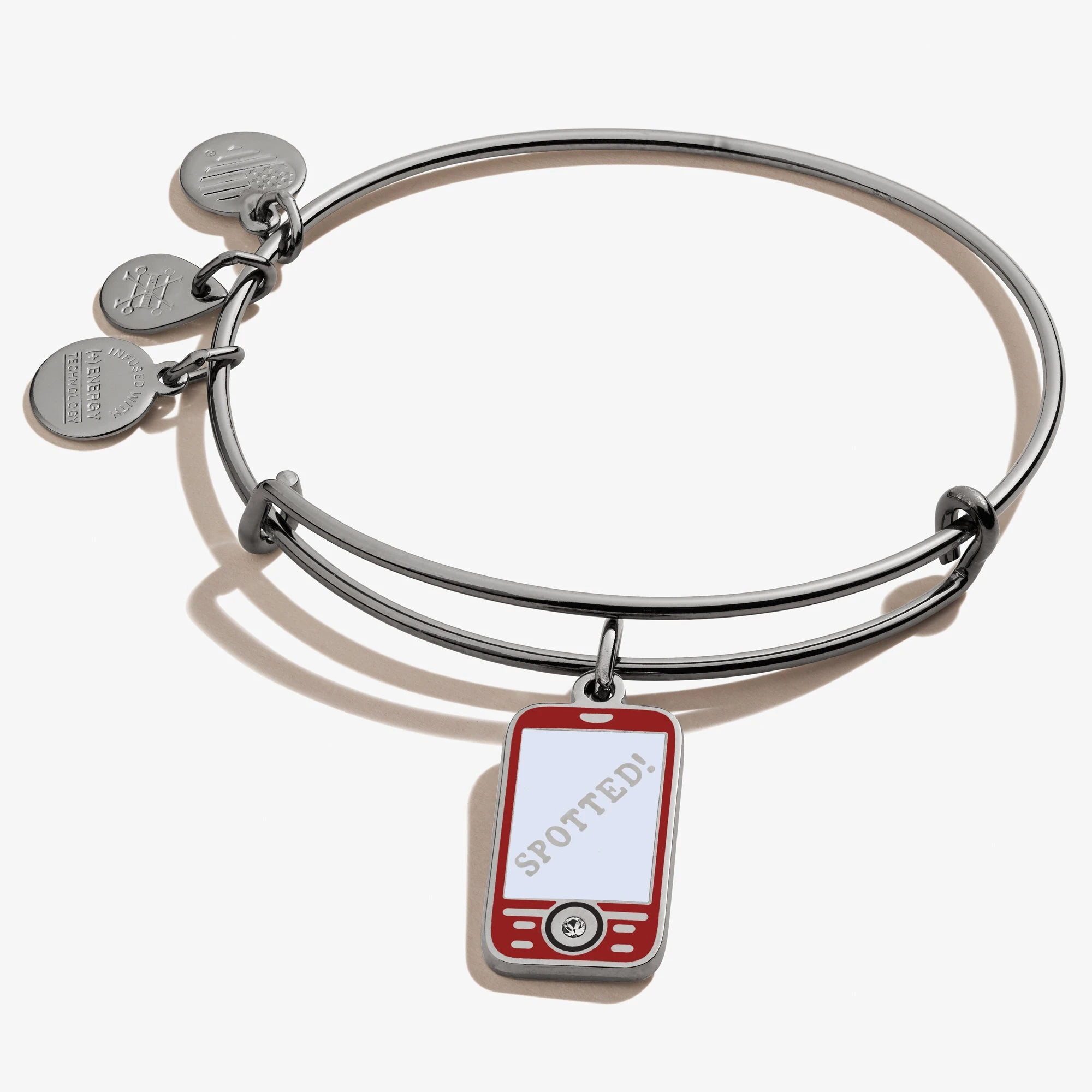 Gossip Girl Cell Phone Charm Bangle, Color 3 Gossip Girl Cell Phone Charm Bangle, Color
