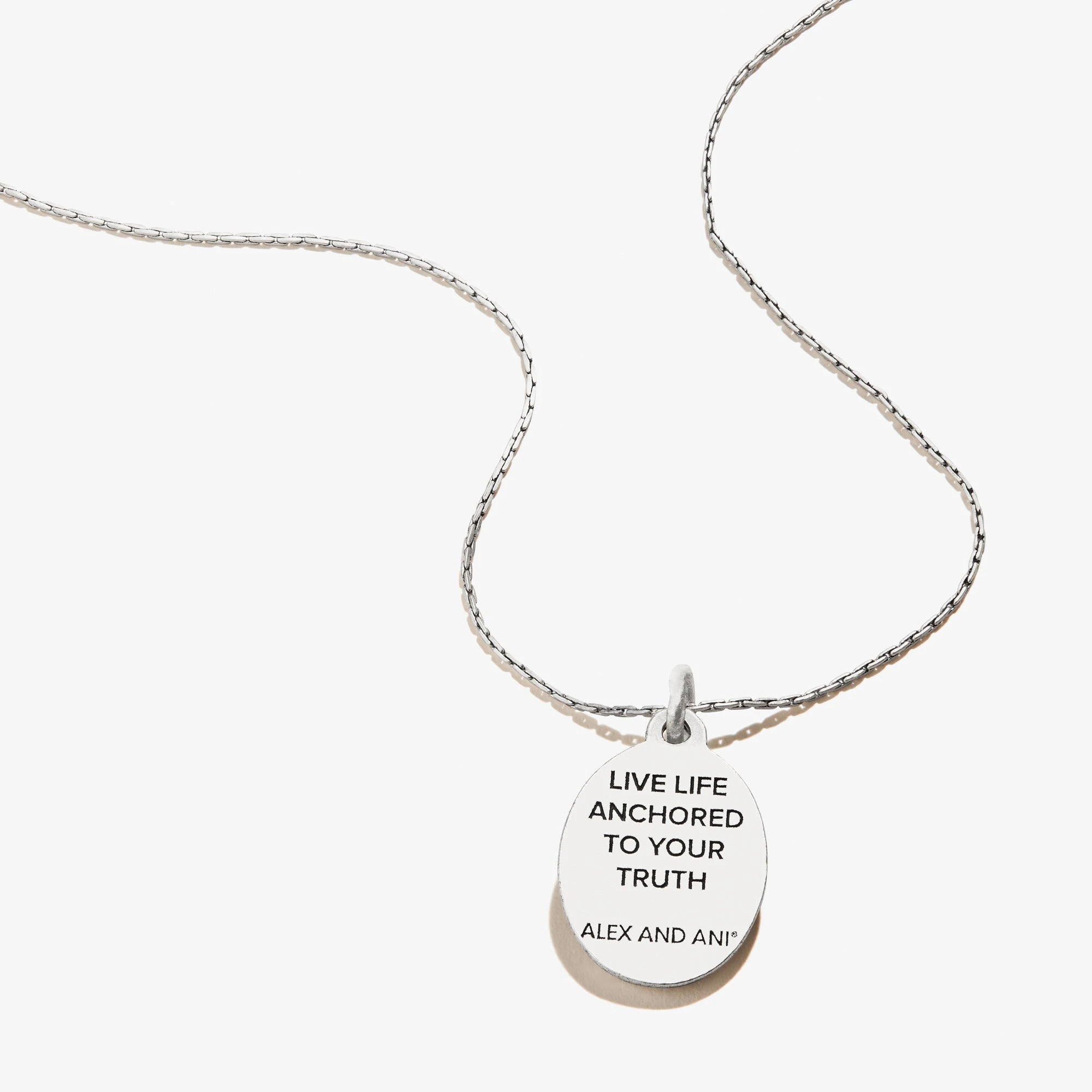 Anchor Charm Necklace 4 Anchor Charm Necklace - Image 2